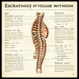 eschatology of vulgar pantheism scoliosis