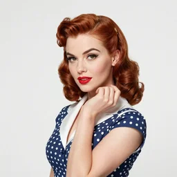 pinup woman from 1950’s