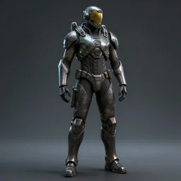 concept art proportion study of a futuristic warrior in an armoured still suit, unreal engine, 4 k, hd, realistic lighting, moody, dramatic, artstation, cgsociety