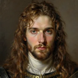 handsome arthur pendragon portrait, highly detailed, very intricate, cinematic lighting, closeup painted portrait, by donato giancola and rossdraws and magali villenueve, featured on artstation