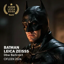 dark night cinematic photo 35mm Leica Zeiss Batman tired dark knight Closeup portrait