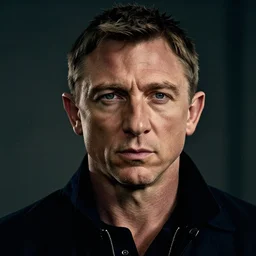 portrait, Daniel Craig , dramatic lighting, cinematic, establishing shot, extremely high detail, foto realistic, cinematic lighting, post processed, concept art, artstation, style by eddie mendoza, raphael lacoste, alex ross