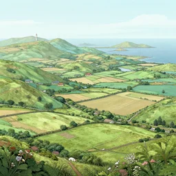 a beautiful landscape of reunion island intricate ultradetailed illustration by anton fadeev, trending on artstation