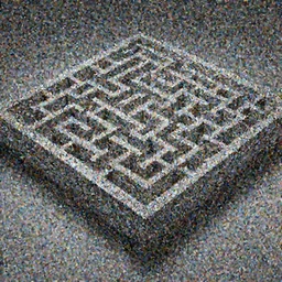 A photo of a real-life maze , by mc escher , Studio Lighting, High Detail, 4K, Title-Shift, Hyperrealism