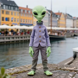 best dressed alien in denmark,