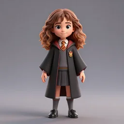 A 3D render of Hermione Granger