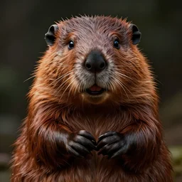 hyperrealistic dslr film still of justin bieber disguised as north american beaver, stunning 8 k octane comprehensive 3 d render, inspired by istvan sandorfi & greg rutkowski & unreal engine, perfect symmetry, dim volumetric cinematic lighting, extremely hyper - detailed, incredibly real lifelike attributes & flesh texture, human - like, intricate, masterpiece, artstation, stunning