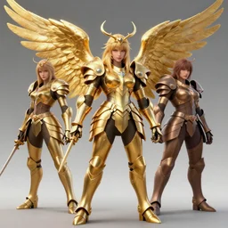 the golden angel in her battle armor, zabrocki, karlkka, jayison devadas, trending on artstation, 8 k, ultra wide angle, zenith view, pincushion lens effect