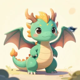 a cute dragon