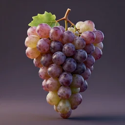 portait of aubrey drake graham as a grape, made of grapes, octane render, hyperrealistic, 4 k