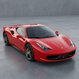 ferrari 458, hyper-realistic, 8k, 4k, art photography, denoised photorealistic render, insanely detailed intricate