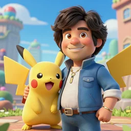 bob ross as a pokemon 8 k hyperdetailed photorealism hdr