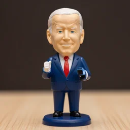 joe biden plastic figure bobblehead toy