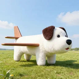 a dog shaped airplane