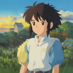 a painting in the style of liam wong and in the style of makoto shinkai.
