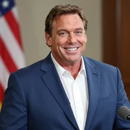 Ron DeSantis as Gigachad