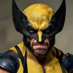 a highly detailed beautiful portrait of wolverine, james gurney, james jean