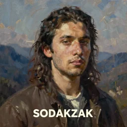 realistic oil painting of sodakzak