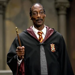 snoop dogg as wizard in hogwarts, photo, movie clip