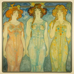 an art nouveau streamline moderne portrait in the style of anna dittmann and charles dulac and donato giancola.