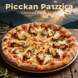 chicken parm pizza