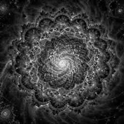 mandelbrot asymmetric nebula by dan hillier, high contrast, intricate, super resolution