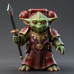 Yoda in Warhammer 40k, 4k resolution very detailed
