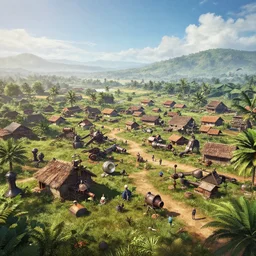 a kerala village overrun by machines in horizon forbidden west