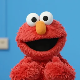 elmo selfie