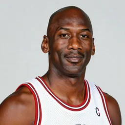 Michael Jordan portrait by Ashley Wood
