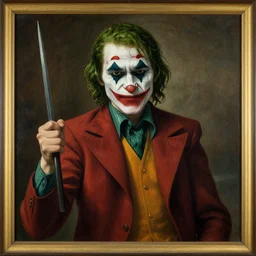 joker medieval painting
