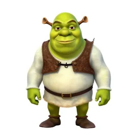 shrek png icon, white background