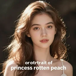“portrait of princess rotten peach”