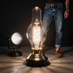 beautiful Argon Lamp Helium jean Giraud and Stroboscope Bright Ultrabright giddy energy that Hydrodipped