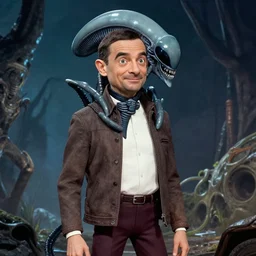 mr bean in aliens, xenomorph