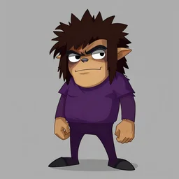 gorillaz, official art by Jamie Hewlett, 2D Murdoc Noodle Russel