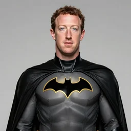 Mark Zuckerberg as batman