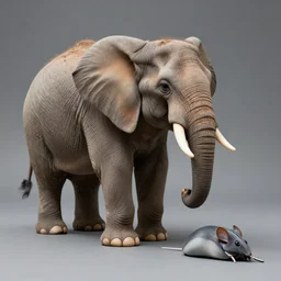 an elephant - mouse - hybrid, animal photography