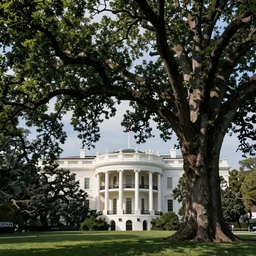 giant humanoid trees, branches rioting on capitol hill, White House