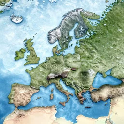 topview map, ice, miniature photography closeup, h 0, 1 : 8 7, glacier mountain, highly detailed, satellite image, game map, anno 1 4 0 4, civilization, by tim hildebrandt, by rhads, megascans texture