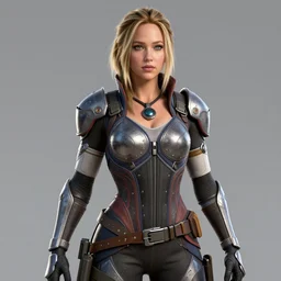 jennifer lawrence as new legend in apex legends, octane render, digital art, trending on artstation, 4 k, intricate detail