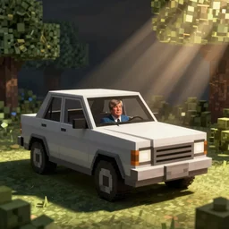 john f kennedy car in minecraft