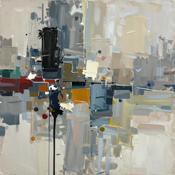 abstract multi layered heavy thick brushstrokes textures, dripping paint, medium shot, hyper realistic, high quality detailed photo