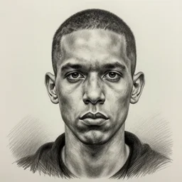 A hyper realistic pencil drawing of a portrait of Wojak, high quality, trending on artstation, 8k, ultra realistic, moody
