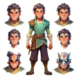 character concept art symmetrical features, trending on artstation, google images, highly detailed, no background, vibrant colors