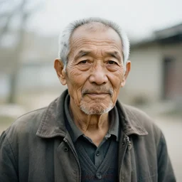 a photo of an old man