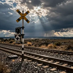 a railroad crossing