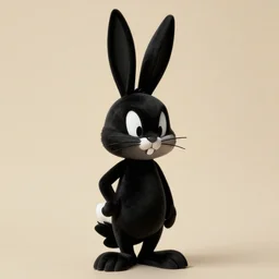 black bugs bunny in eraser head
