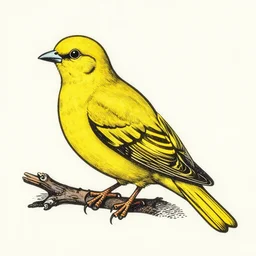 yellow pigeon, woodcut by cuno amiet