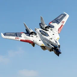 Flight shot of Jetfire from Transformers on a clear sunny day with a blue sky, Jetfire!!!!!, Jet parts, Intricate, Highly Detailed, Transformers!!!!!!!!!!!!!, Skyfire, Battroid Mode, Zone of Enders, Genesis of Aquarion, Aquarion, Anime Robots, Mecha Anime, Anime, Robots, Robot, Robot Mode, 8k, ultra realistic, illustration, splash art, rule of thirds, good value control, Takeyuki Kanda